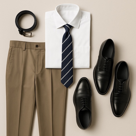 INCOTEX Venezia 1951 Super 150’s Wool Dress Pants 38 Taupe - Picture 10 of 10